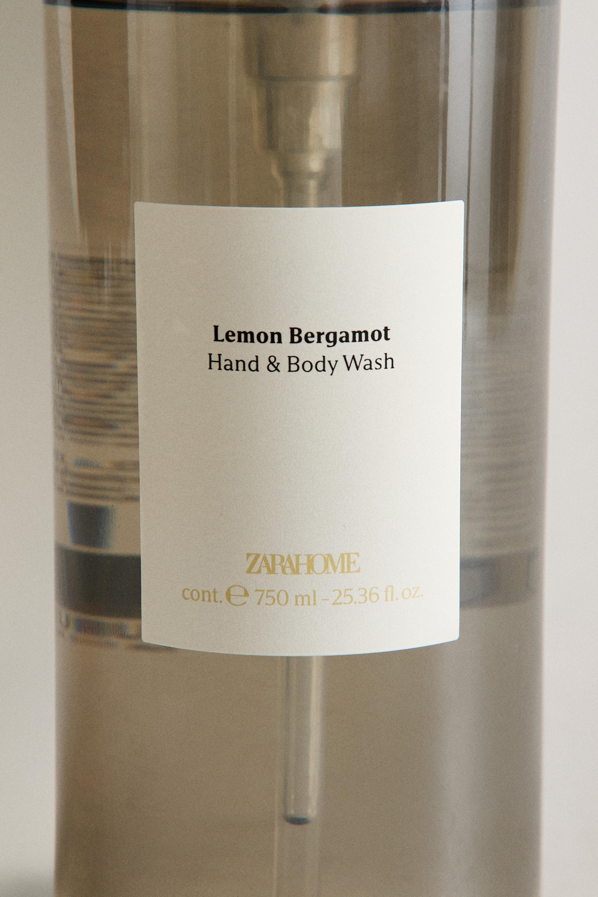 (750 ML) SAVON LIQUIDE POUR LE CORPS LEMON BERGAMOT